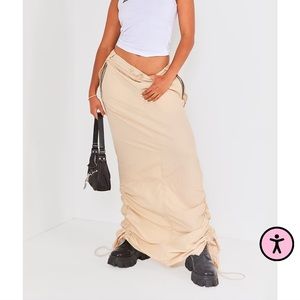 Maxi cargo skirt